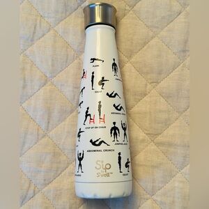 Swip by S'well 15oz Gym Workout Water Bottle 🤍🖤❤️